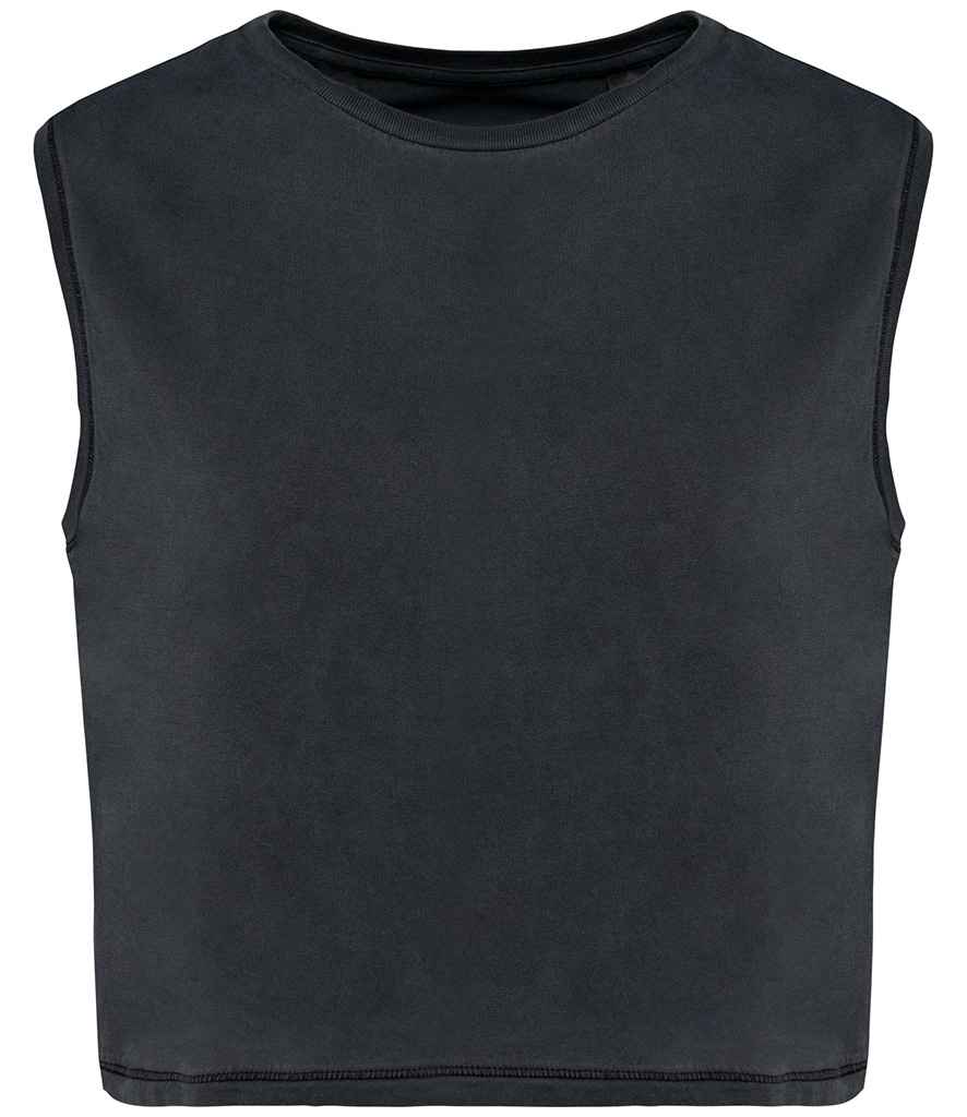 Earth Wardrobe Organic Faded Cropped Tank Top – The Ethical Summer Essential From £8
