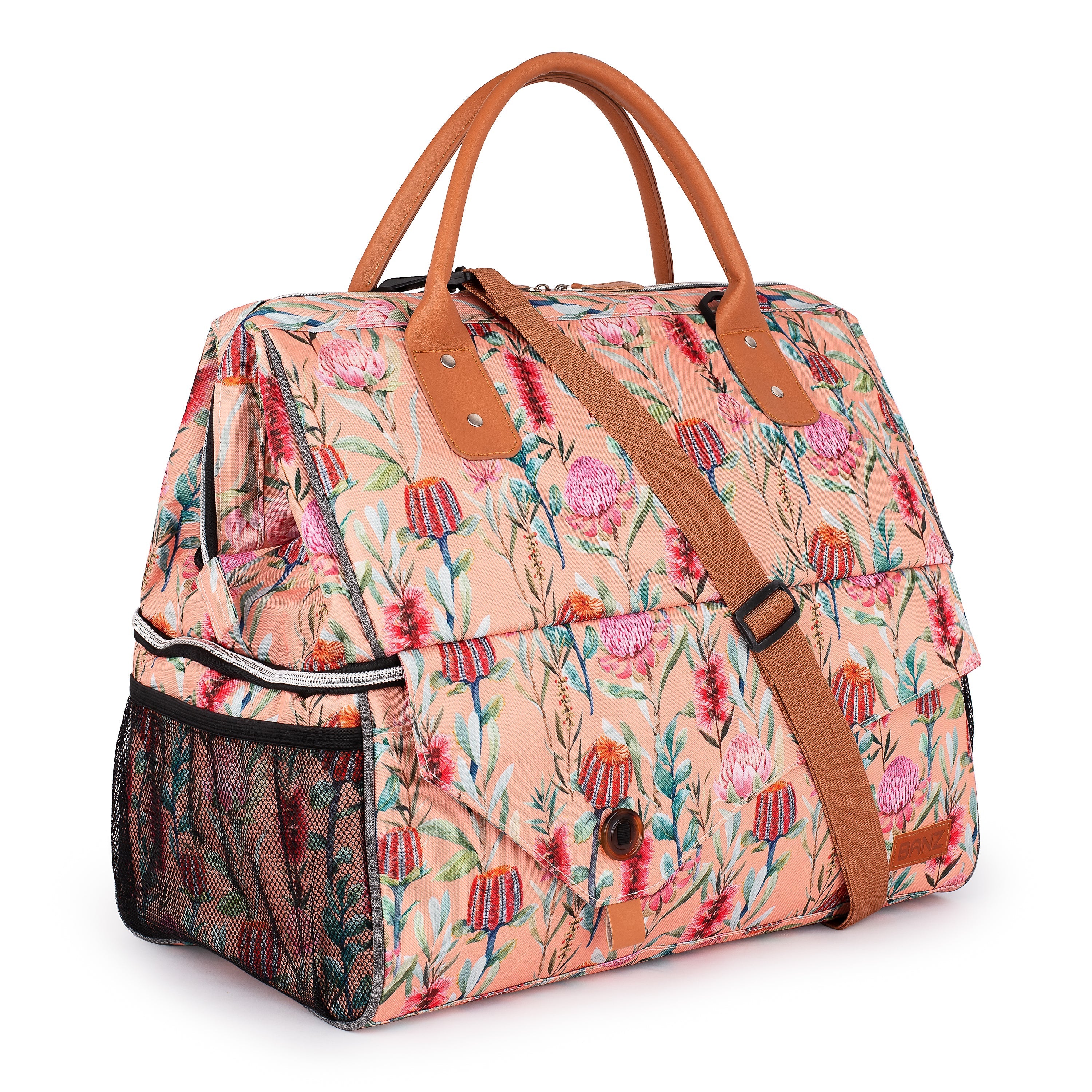 BANZ Picnic Cooler Bag in Australiana design — one of three BANZ outdoor products compared in this guide from ALTOE alongside the wine tumbler and water bottle