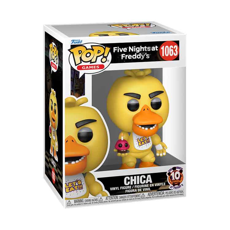 It’s Me – Funko Pop! Five Nights at Freddy’s 10th Anniversary Chica Review