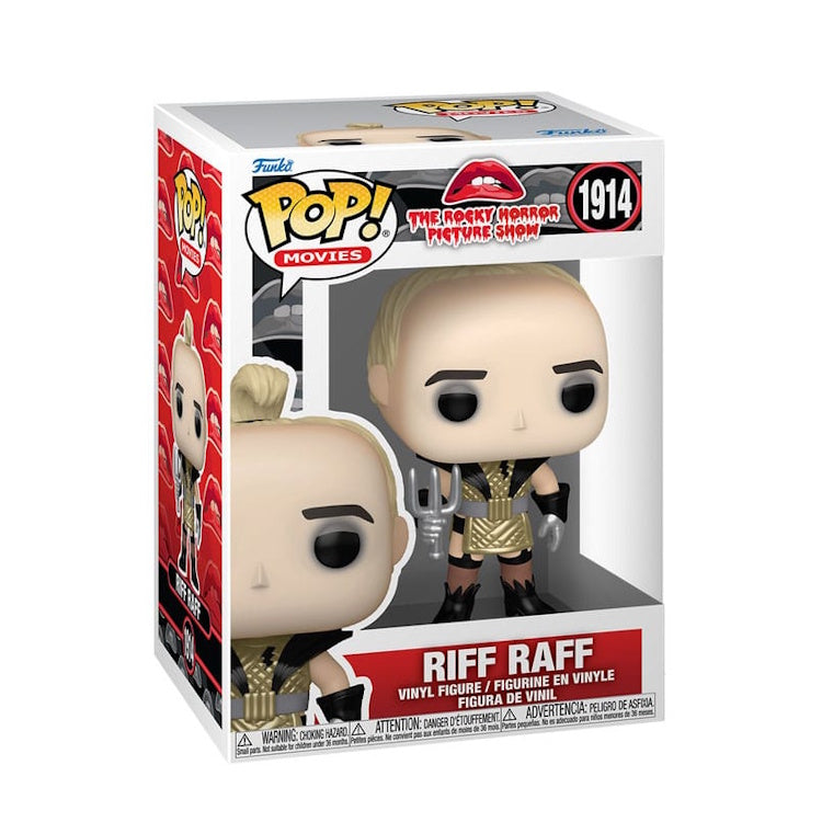 Funko Pop Rocky Horror Picture Show Riff Raff vinyl figure 9cm window display box official collectible