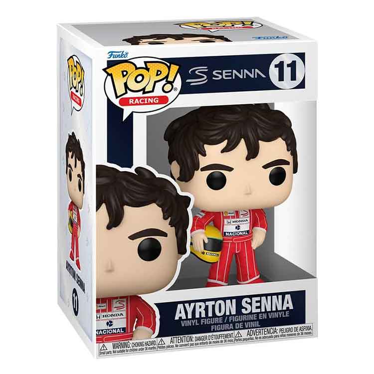 The Greatest of All Time on Your Shelf: Funko Pop Racing McLaren Ayrton Senna Vinyl Figure