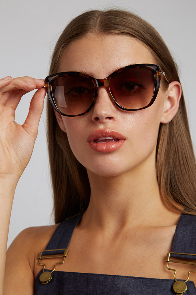 Vintage Glamour for £25 – The Louche Sam Cat Eye Sunglasses in Tortoiseshell