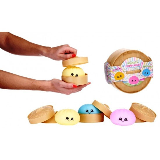 Squeeze the Stress Away: The Snaps Squeezy Dumplings Bao Bun Squishy Fidget Toy That's Only £5