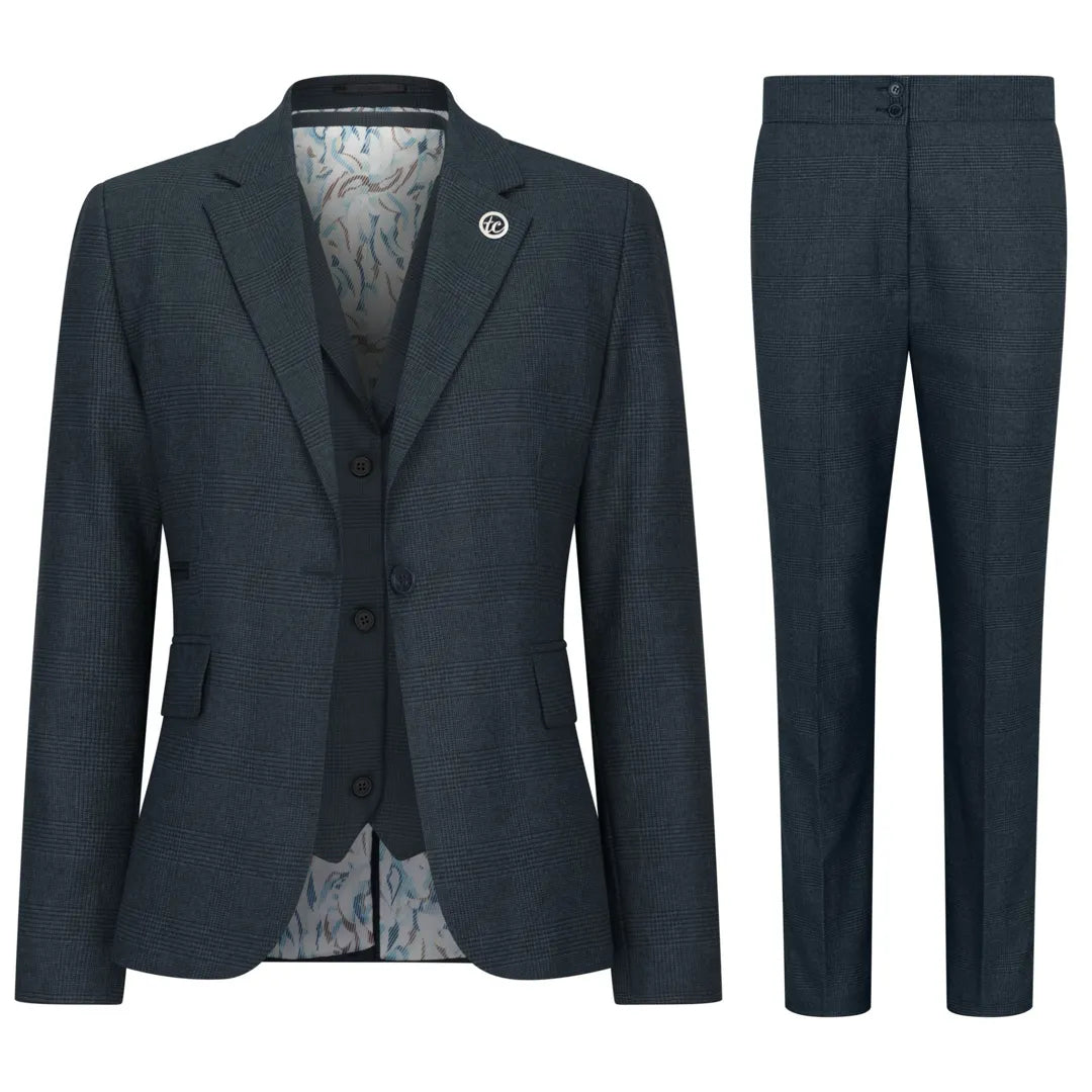 Power Dressing Reimagined: The Green Prince of Wales Check Suit You'll Wear Everywhere