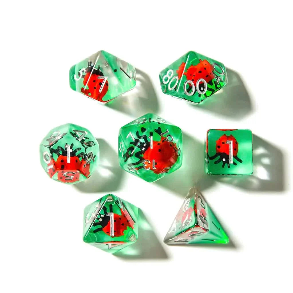 Tabletop Dominion Red Ladybugs Resin Dice – The £11.95 D&D Set That Brings Nature to the Table
