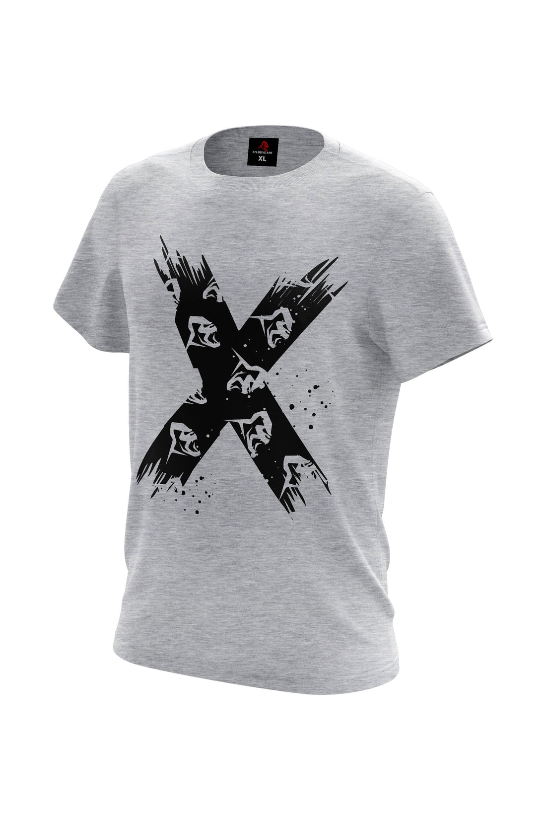 XAPE X Tee in Sports Grey – The Signature Statement Tee That Marks You Out From the Crowd