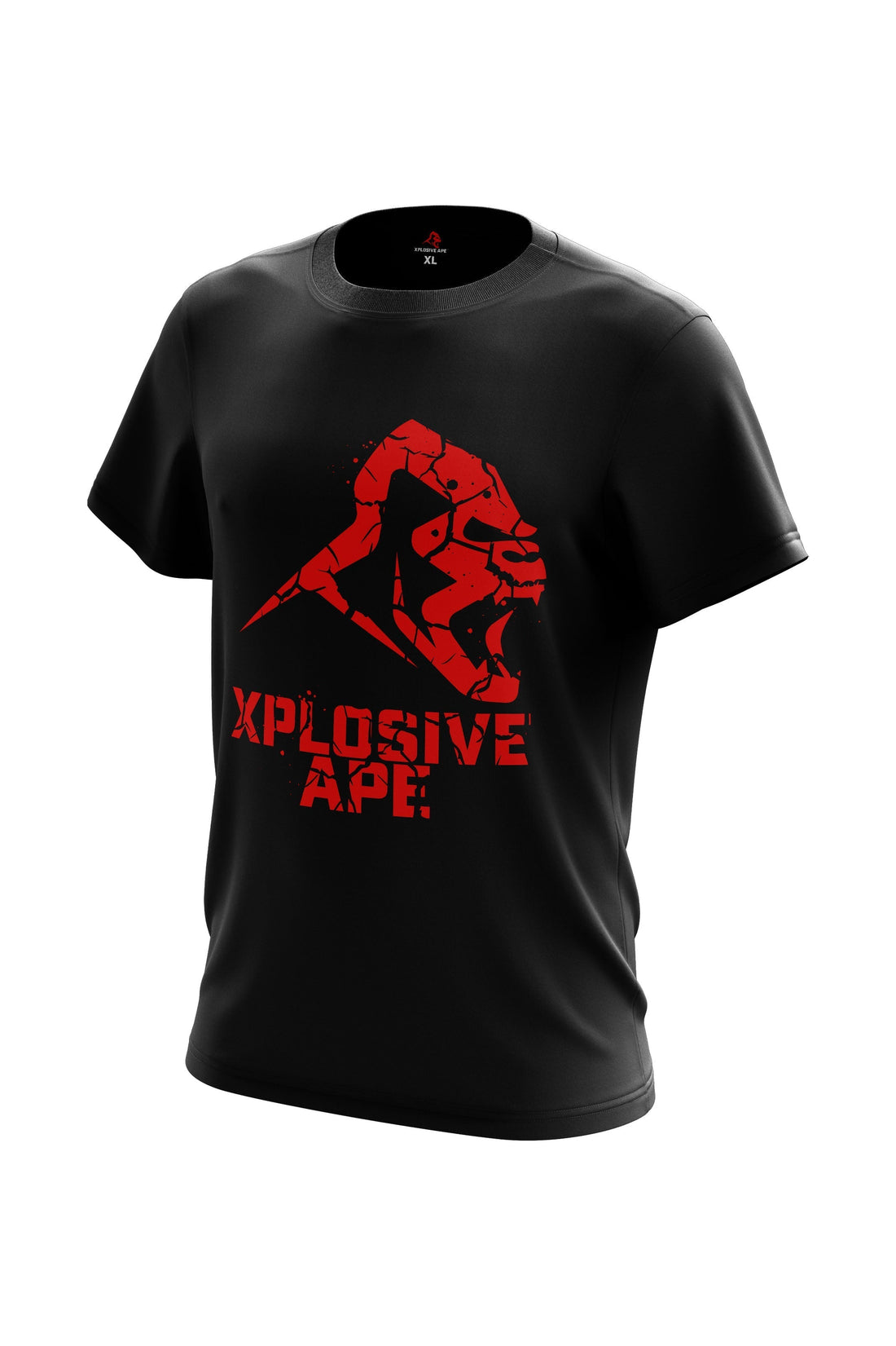XAPE Aftershock Tee in Black – Explosive Energy on the Most Powerful Canvas