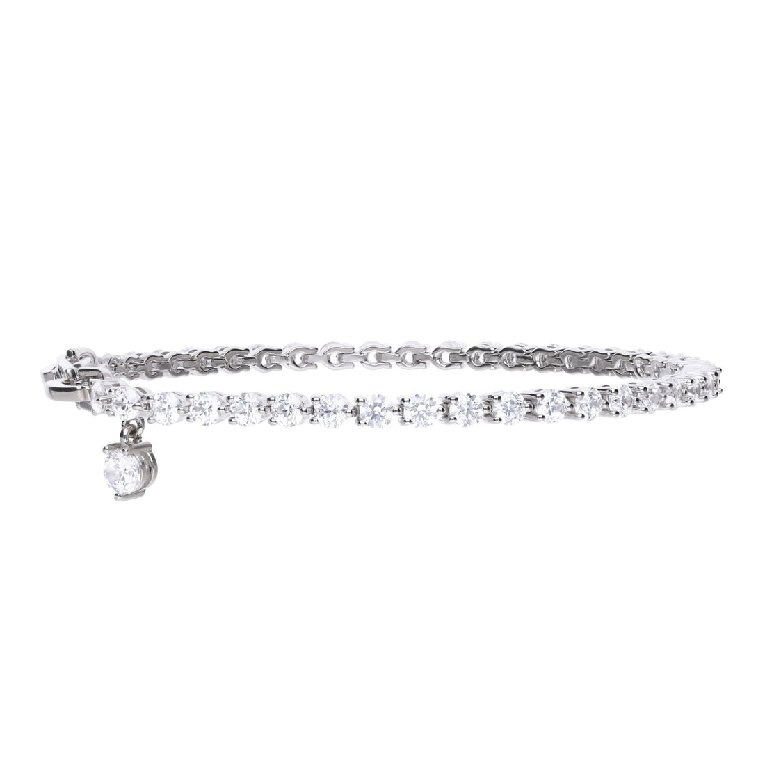 Gecko Jewellery Sterling Silver Zirconia Charm Tennis Bracelet – Luxury Fine Jewellery at a Price That’ll Surprise You