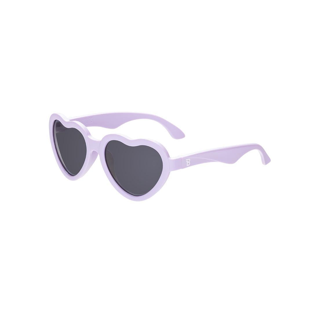 Babiators Heart Sunglasses for Kids in Irresistible Iris — heart-shaped UV protection sunglasses for children, lightweight and durable for outdoor adventures