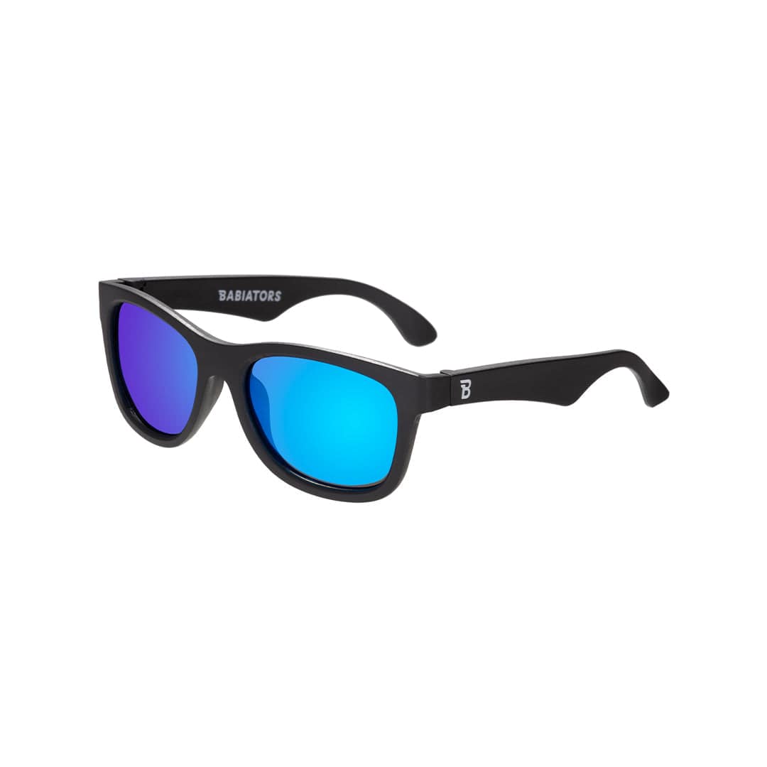 Protect Little Eyes in Style: Babiators Polarised Navigator Sunglasses for Kids in Jet Black
