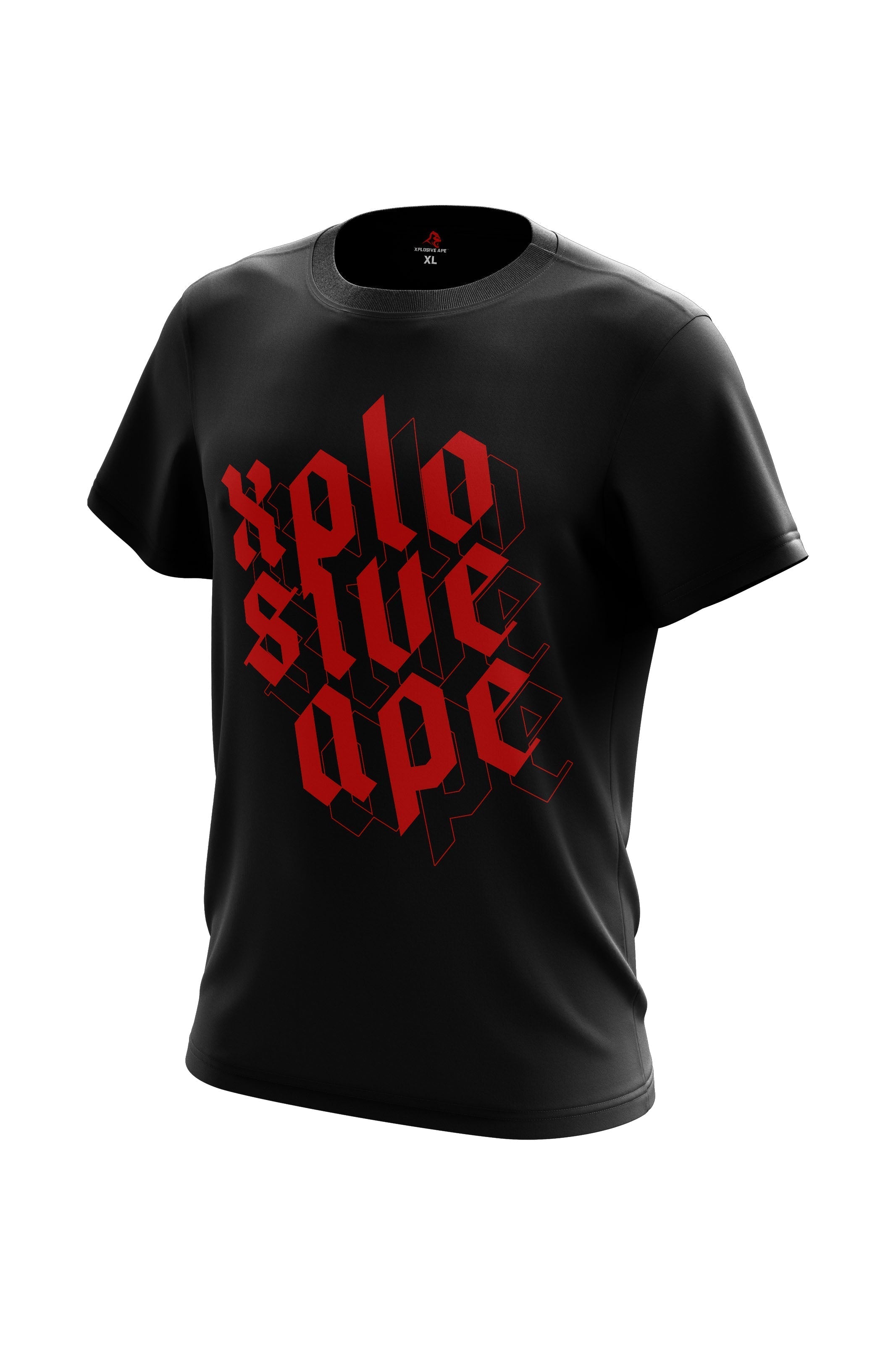 XAPE Baroque Tee in Black – Dark Art, Dramatic Design, Unapologetic Style