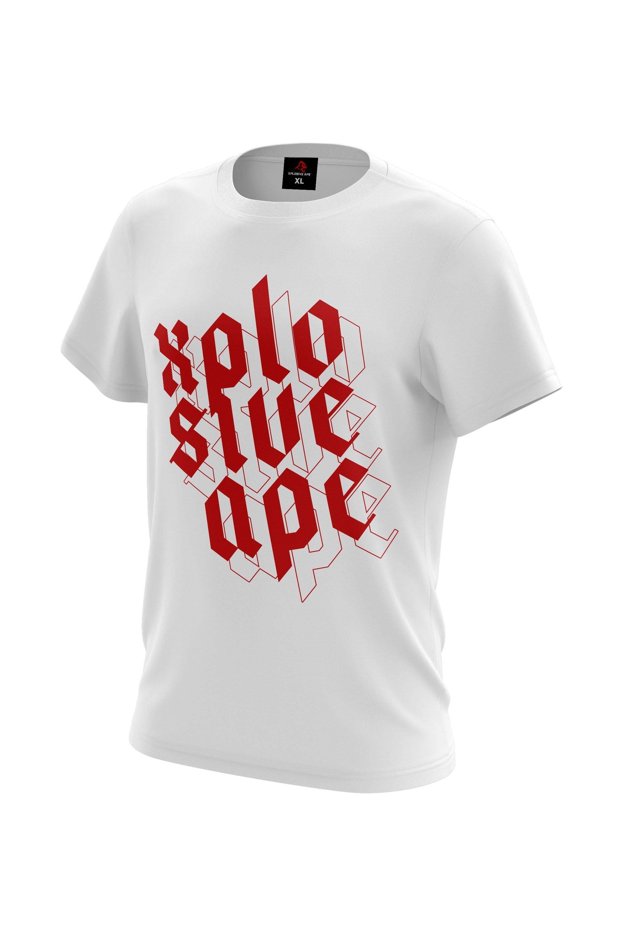 XAPE Baroque Tee in White – The Art-Inspired Graphic Tee That Makes Every Outfit Interesting
