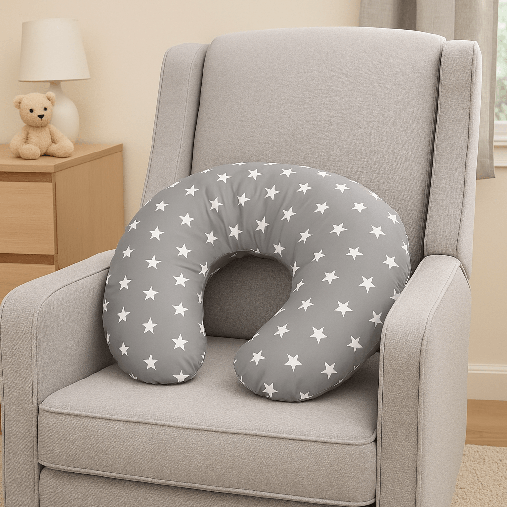 The Nursing Pillow That Changes Everything: For Your Little One Grey Stars Maternity Support