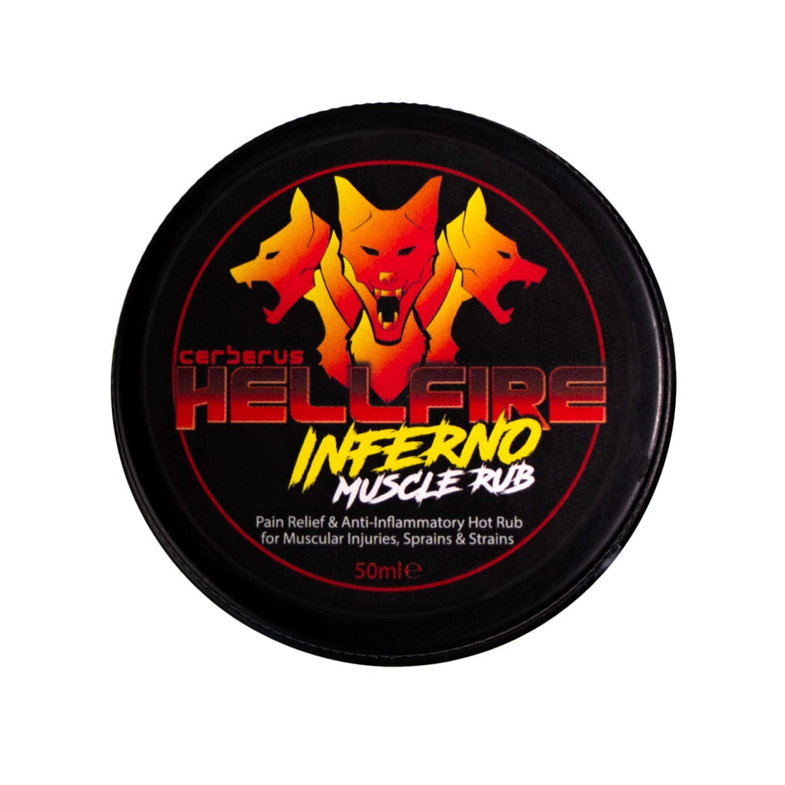 CERBERUS Inferno Muscle Rub – Extra Strength Heat Cream With Chilli Oil, Clove & Cinnamon for £11.99