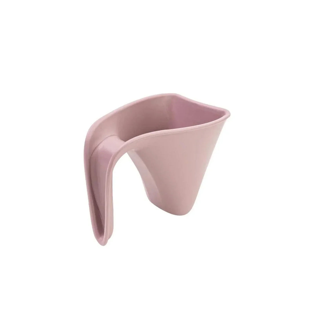 Shnuggle Washy Bath Jug in Blossom pink – ergonomic baby bath rinse jug with angled spout designed to direct water away from a baby's eyes during bathtime
