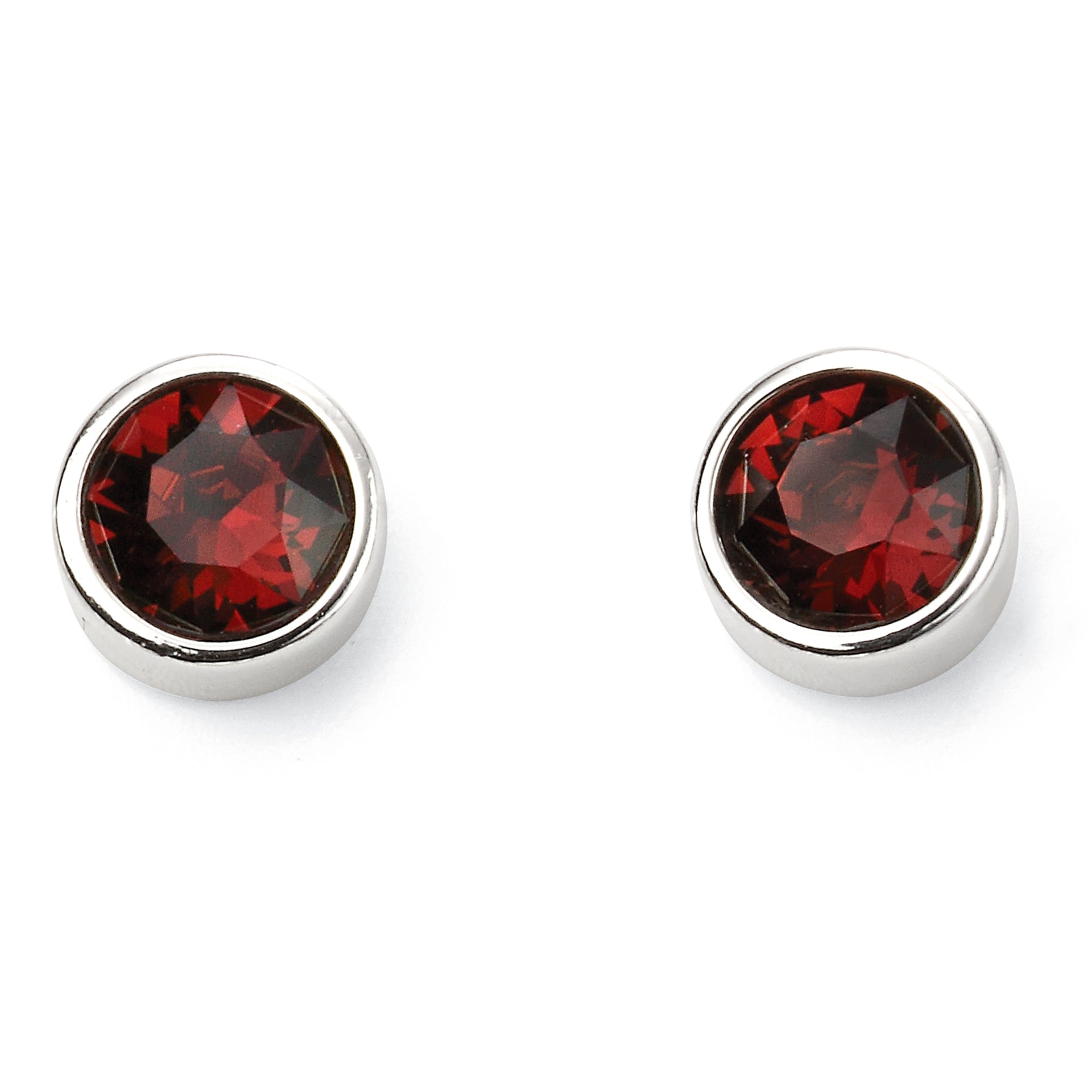 The Most Personal Gift You Can Give: Gecko Jewellery Sterling Silver Crystal Birthstone Stud Earrings at £32.75