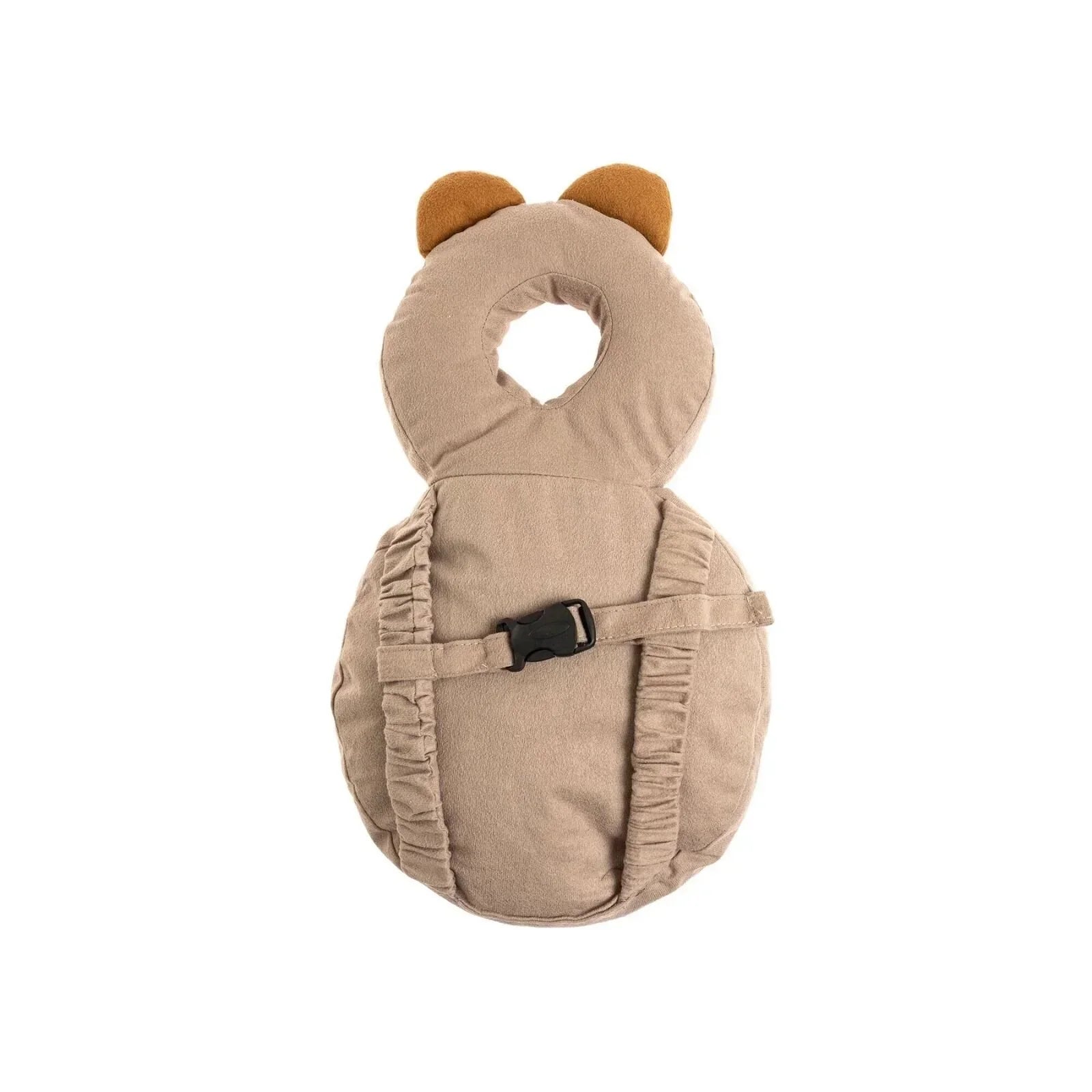 baby plus My Head Protector Friend — adorable backpack-style baby head protector cushioning a toddler's head and back during falls while learning to walk, suitable from 6 to 24 months