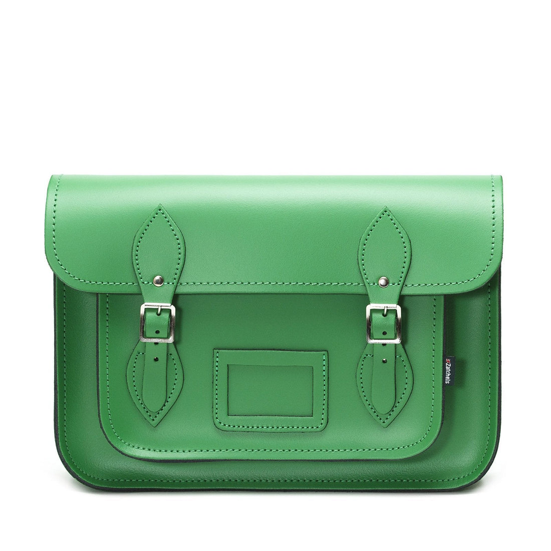 Buy Once, Keep Forever – The Zatchels Handmade Green Leather Satchel from £100