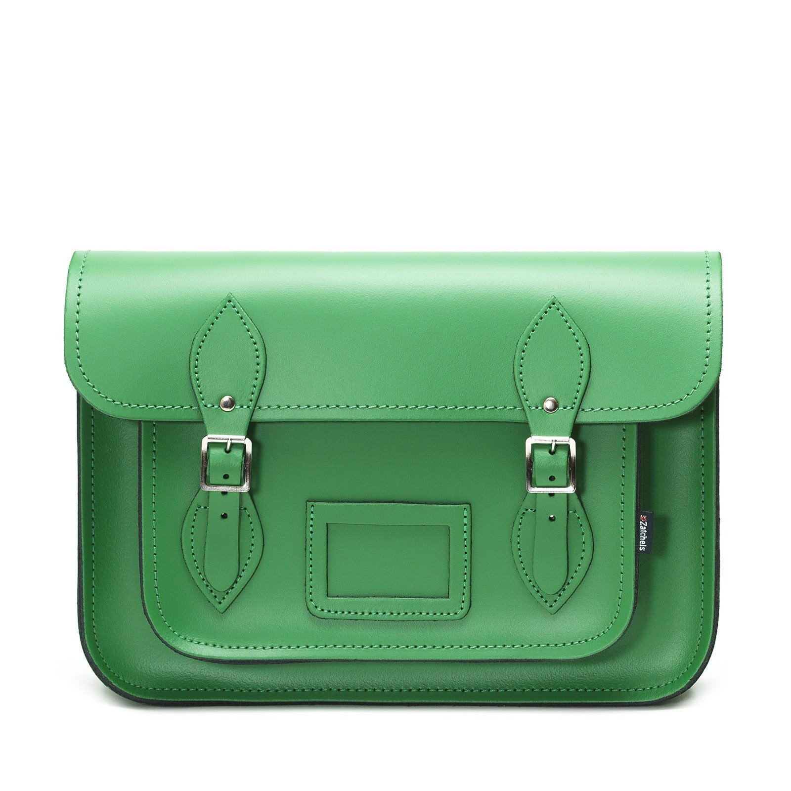 Buy Once, Keep Forever – The Zatchels Handmade Green Leather Satchel from £100