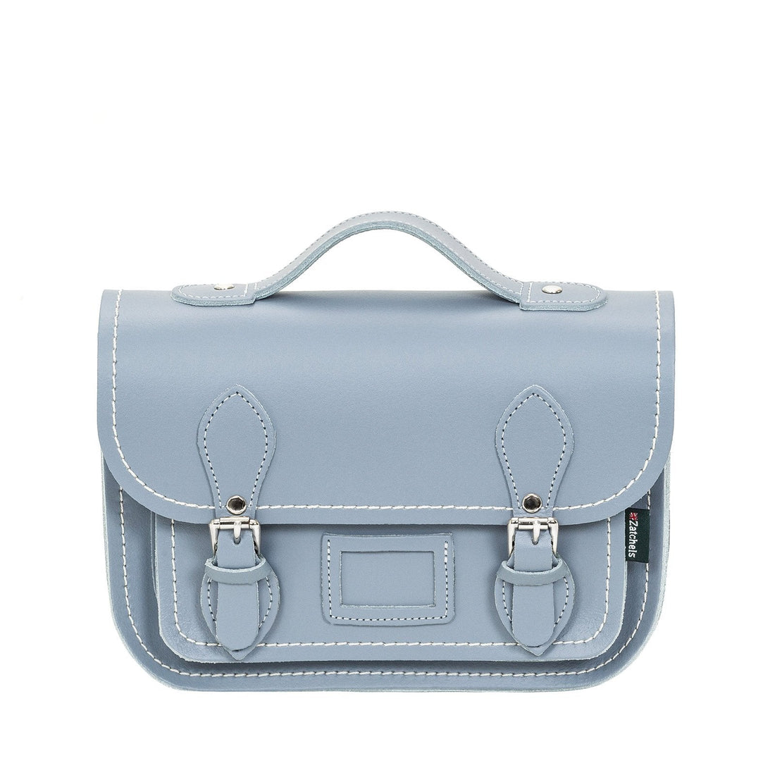 Handmade in England: The Zatchels Lilac Grey Leather Midi Satchel Is the Bag Worth Investing In