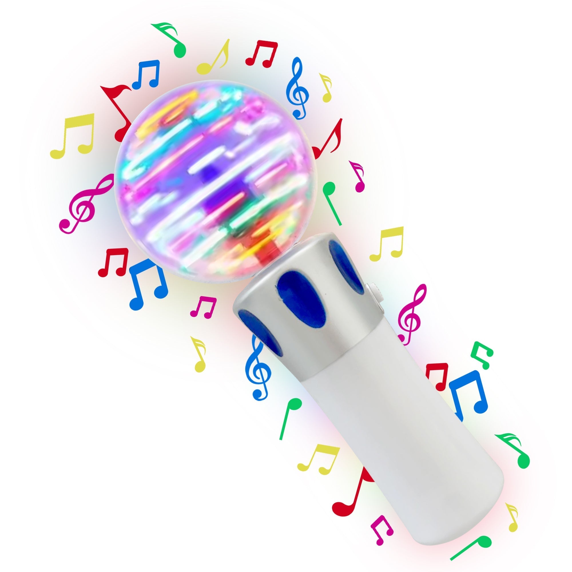 LoveHugs Musical Sensory Light Up Wand – The UK-Made Spinning Light & Music Toy That Captivates Every Child for £12.99