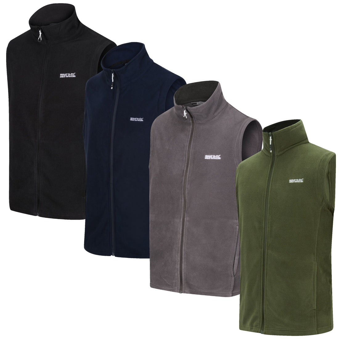 Marcus wearing the Regatta Tobias Sleeveless Fleece Gilet outdoors on a crisp autumn morning