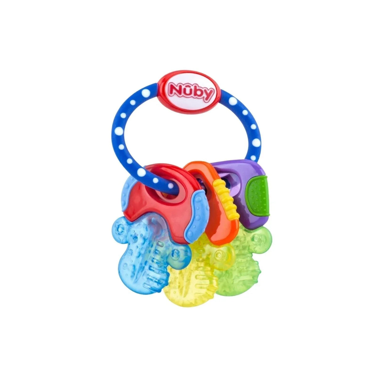 Nuby Icy Bite Keys Teether Toy: Cool Relief for Teething Babies