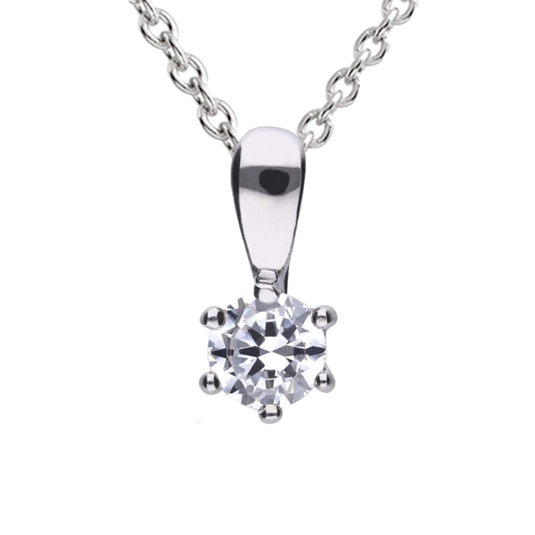 Diamond Brilliance for Less: The Diamonfire Six Claw Zirconia Pendant That Looks Like a Million Pounds