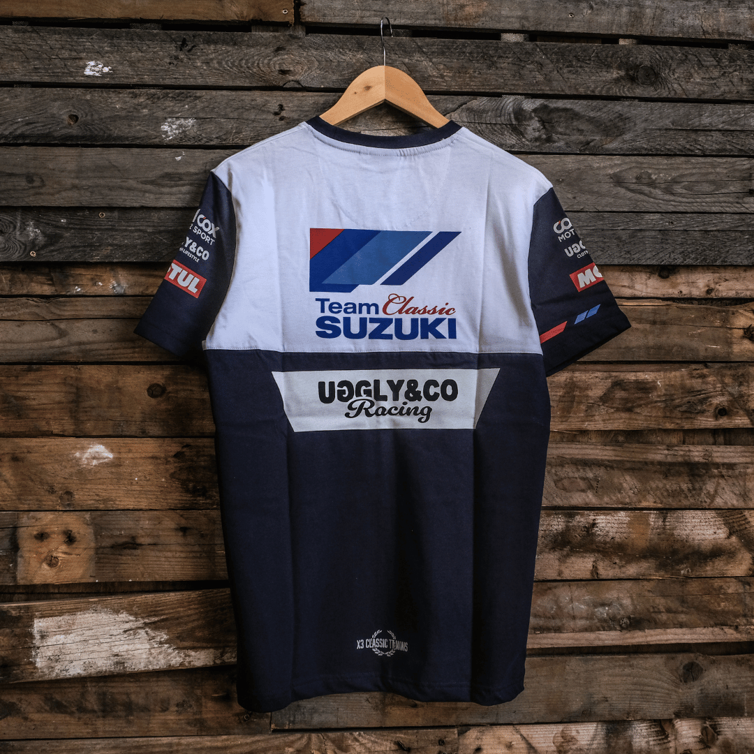 Wear the Legend: Uggly & Co Team Classic Suzuki Racing Tee Reviewed
