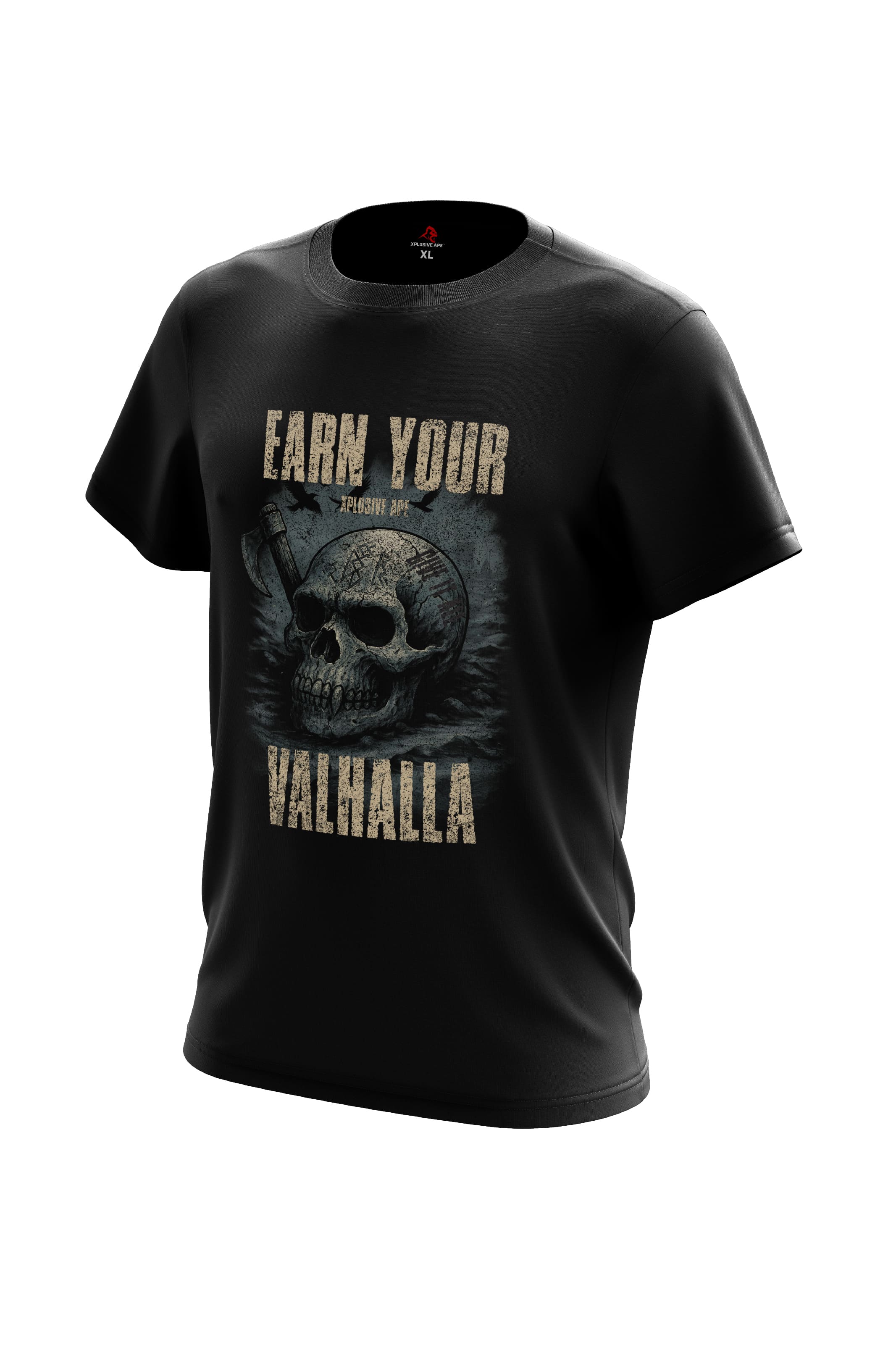 XAPE Earn Your Valhalla Tee – The £9.99 Gym Tee Built for Warriors