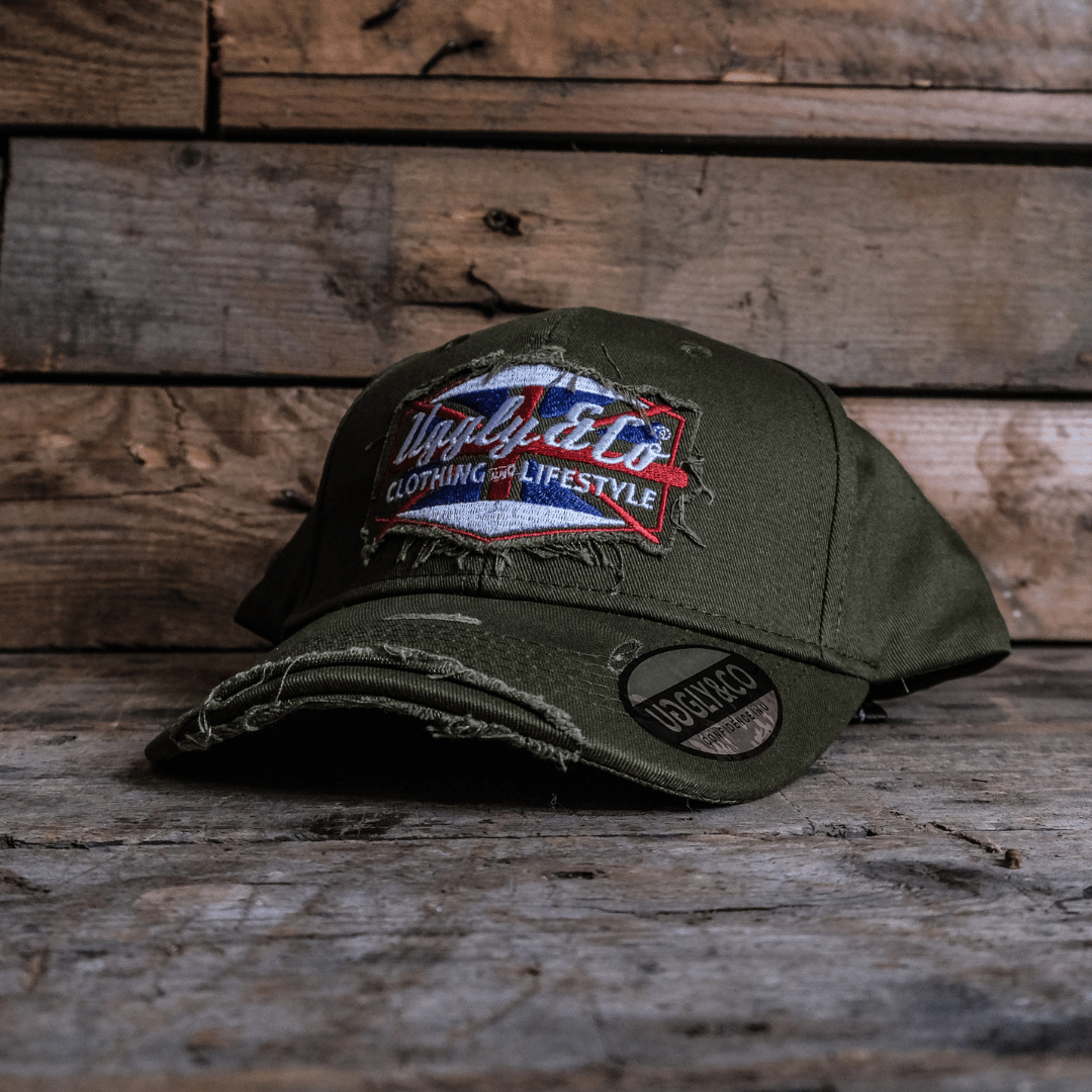 Uggly and Co Union Jack Diamond Vintage Cap – The British Heritage Hat You Need in Your Life