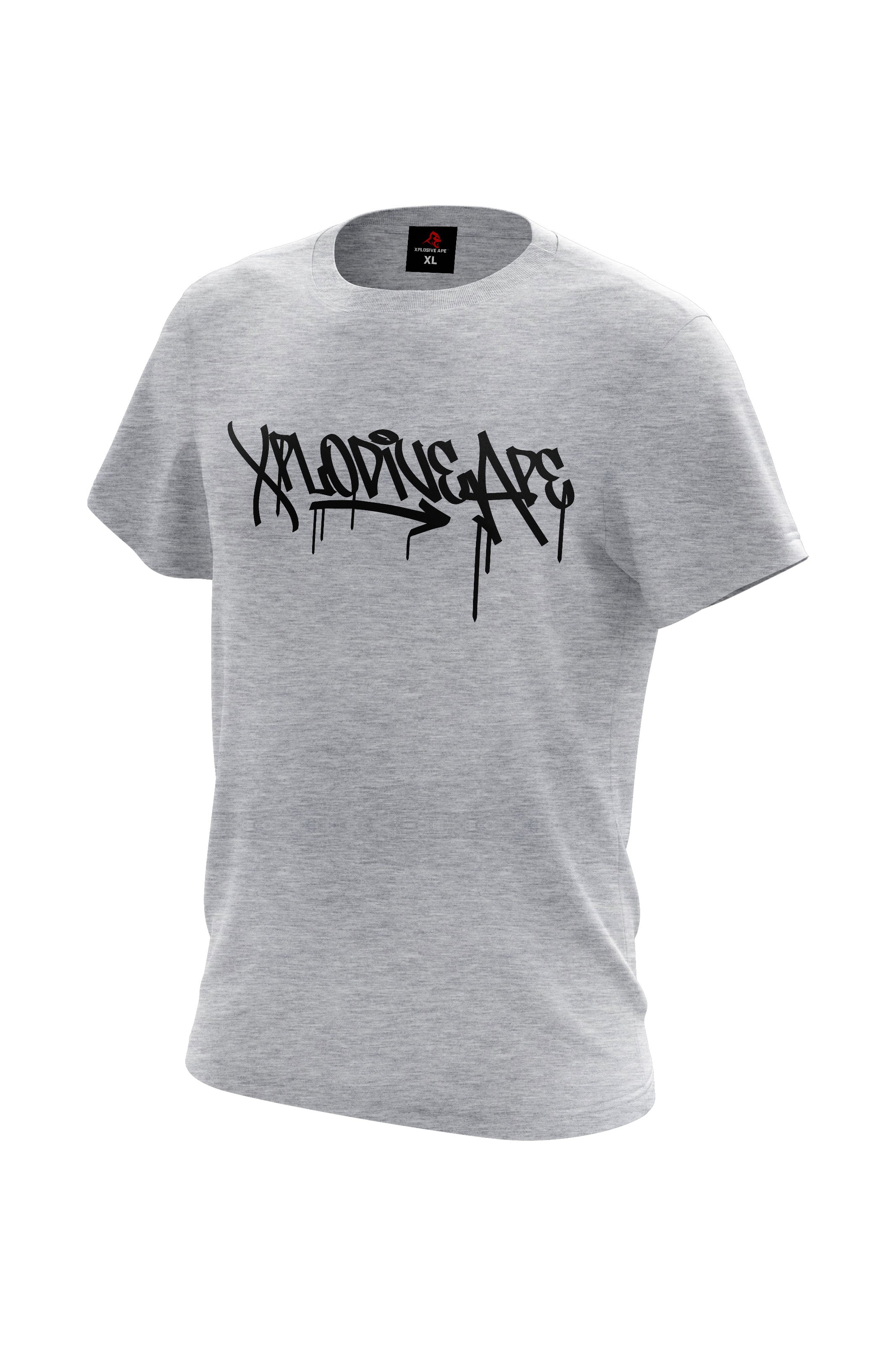 XAPE Youth Tee in Sports Grey – The Next-Generation Graphic Tee for Those Who Move Fast and Think Bold