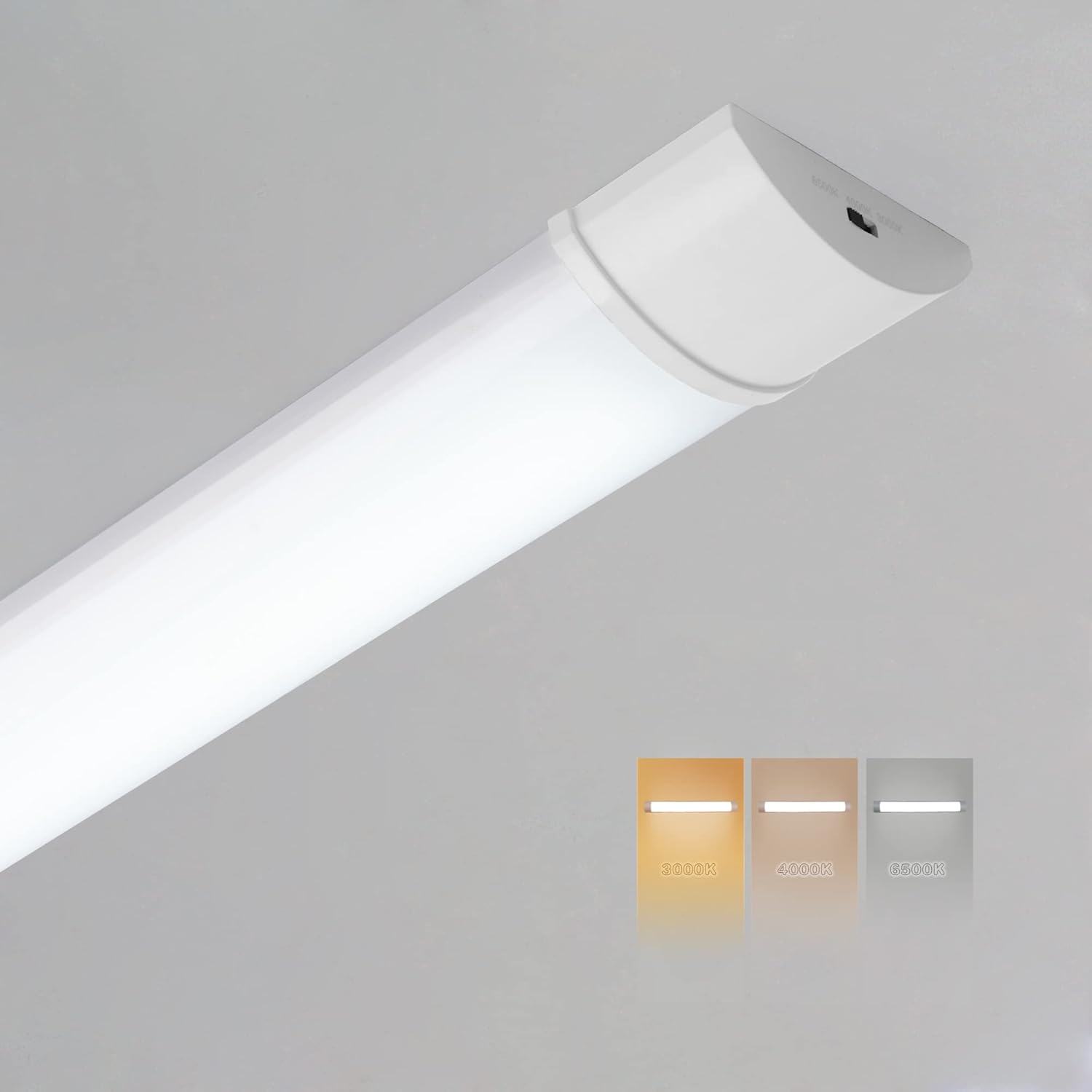 Sundertech 4FT LED Batten Light | 3750lm 3CCT Selectable Ceiling Light