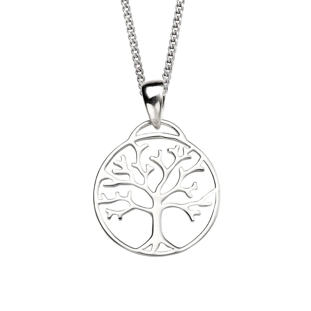 Tree of Life Pendant | Gecko Jewellery Sterling Silver Spiritual Charm