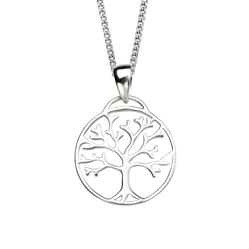 Tree of Life Pendant | Gecko Jewellery Sterling Silver Spiritual Charm