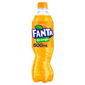 Fanta Orange Soda – 500ml Carbonated Fruit Soft Drink Bottle by Snaps