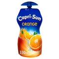 Capri Sun Orange Fruit Juice Drink - 330ml Refreshing Pouch Drink