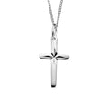 Diamond Cut Cross Pendant – Gecko Jewellery Retail Sentimental Charm