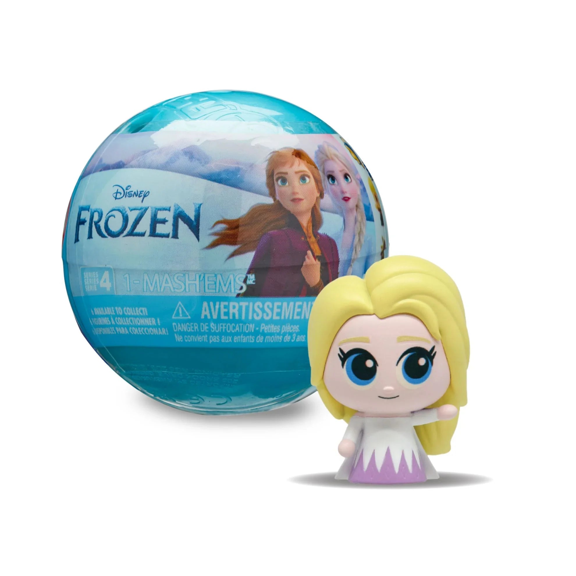 Disney Frozen Mash'ems Squishy Figure – Surprise Character Toy by Snaps
