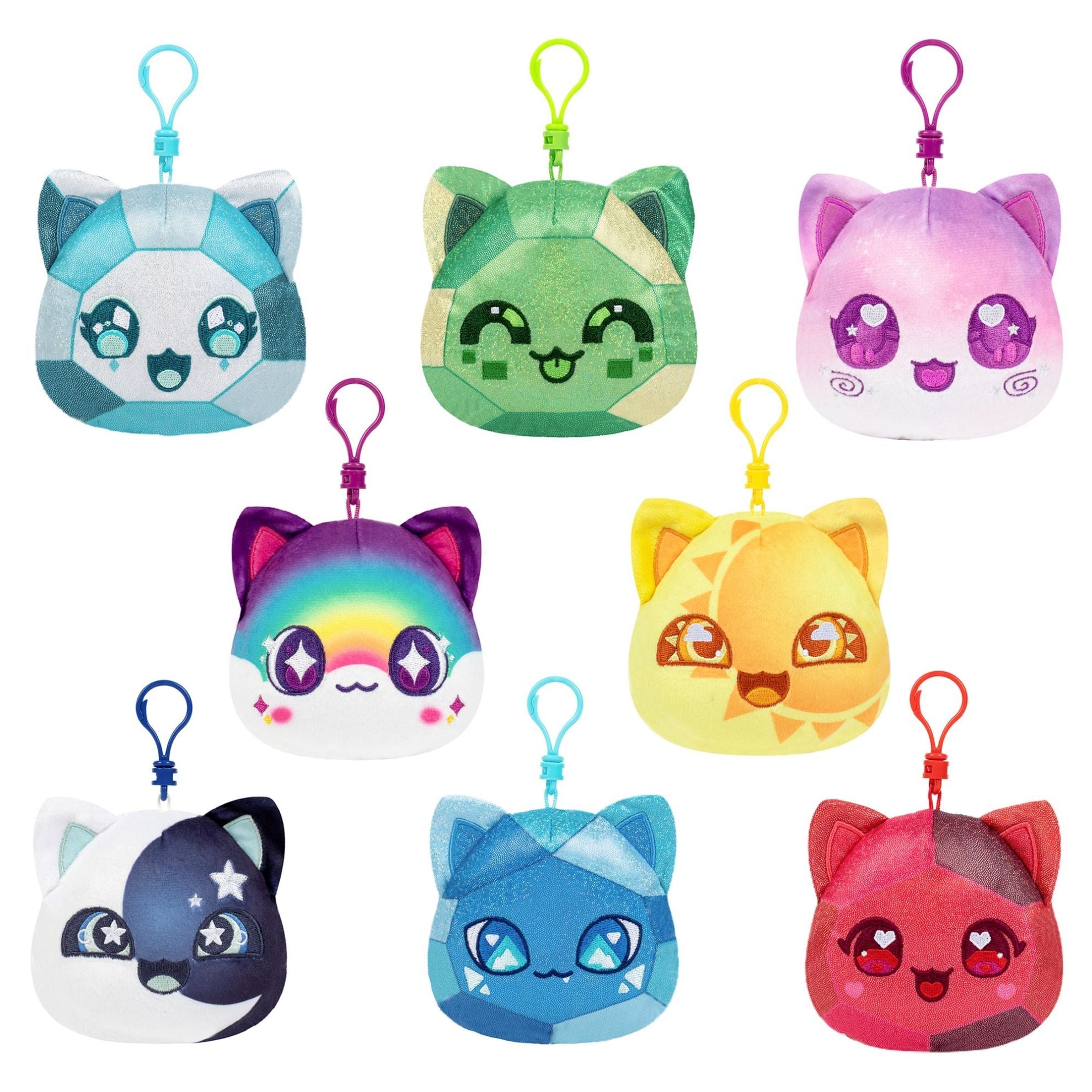 Aphmau MeeMeows Mystery Plush Clip-On Toy | Celestial Cat Keychain