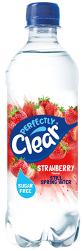 Snaps Perfectly Clear Strawberry Flavored Water – 500ml Sugar-Free Drink