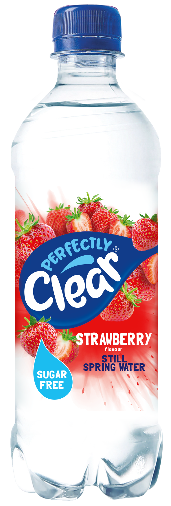 Snaps Perfectly Clear Strawberry Flavored Water – 500ml Sugar-Free Drink