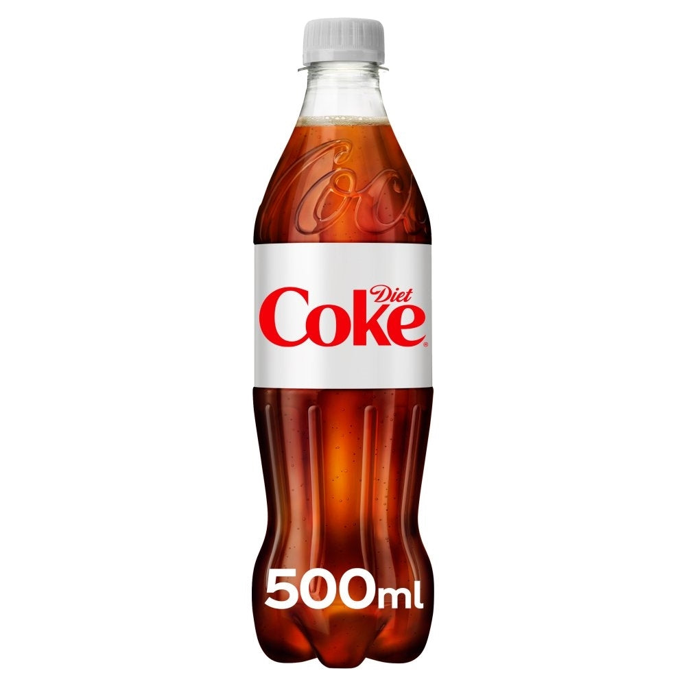 Snaps Diet Coke – Zero Calorie Soft Drink Beverage, 500ml Bottle