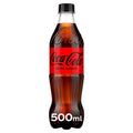 Coca-Cola Zero Sugar Soft Drink – 500ml Refreshing Carbonated Beverage