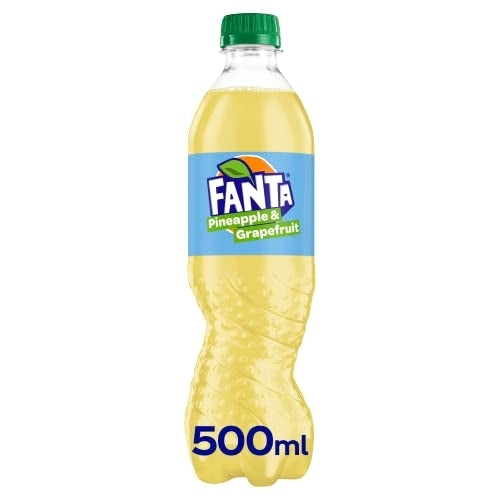 Fanta Pineapple & Grapefruit Soda - 500ML Refreshing Fruit Drink