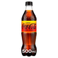 Coke Zero Lemon Soft Drink – Zero Sugar Refreshing Soda by Snaps 500ml