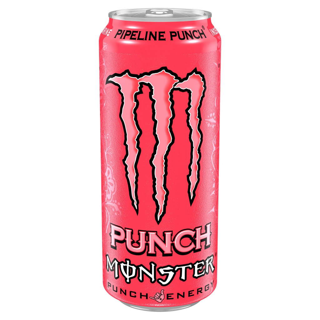 Monster Energy Pipeline Punch - Fruit Punch Energy Drink, 500ml Can
