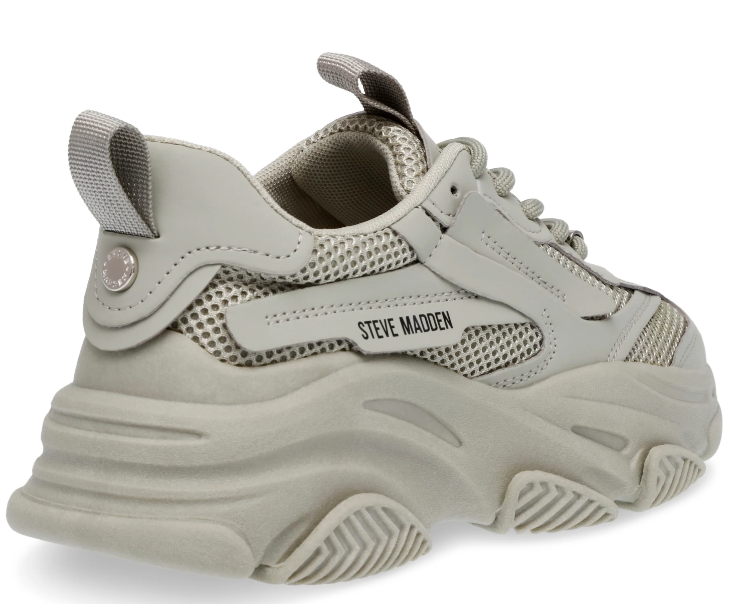 Steve Madden Possession-E Women's Chunky Trainers - Taupe - UK 5.5
