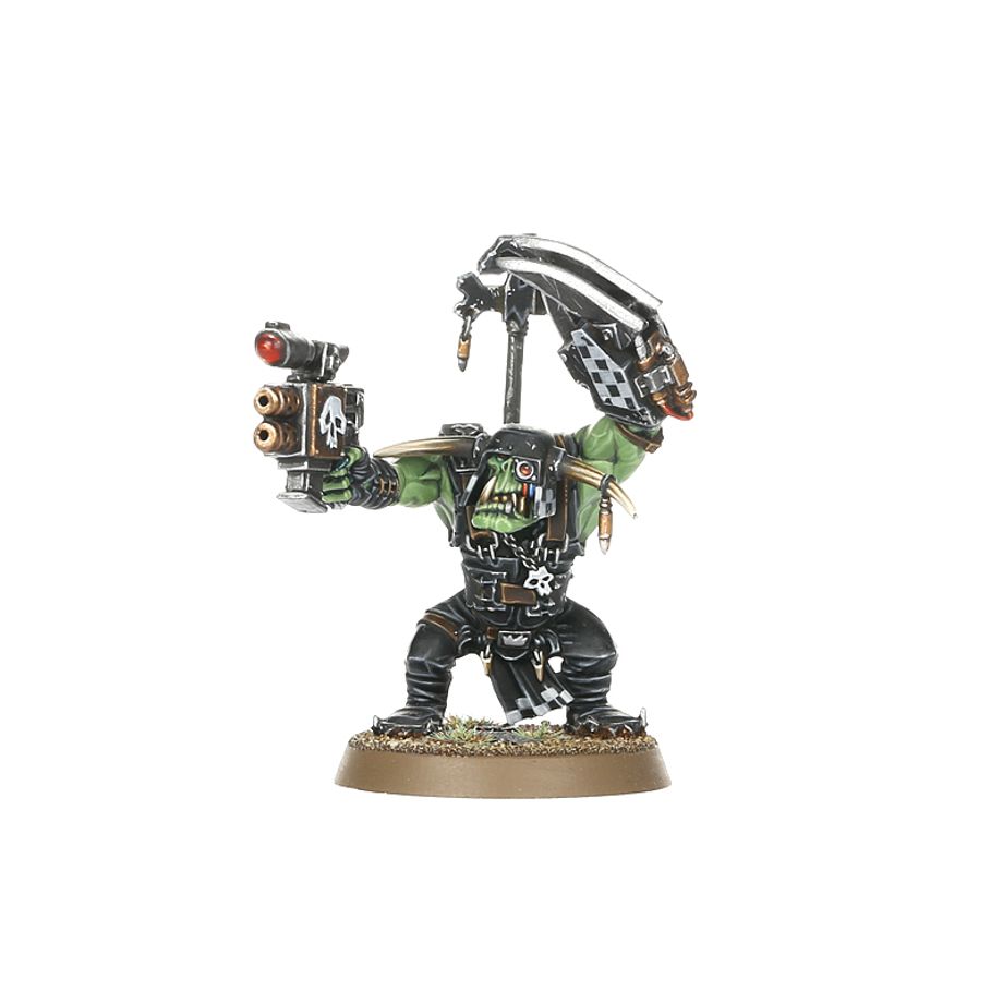 Warhammer 40k Ork Boyz Miniatures Set - 11 Multi-Part Plastic Models