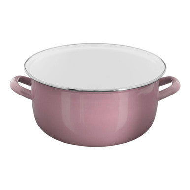 Orsina Telo Deep Fryer with Wire Basket and Glass Lid – Pink